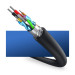 Ugreen Дата кабель USB 3.0 AM/AF 0.5m US129 black Ugreen (30125)