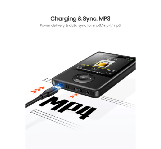 Ugreen Дата кабель USB 2.0 AM to Mini 5P 2.0m US132 black Ugreen (30472)