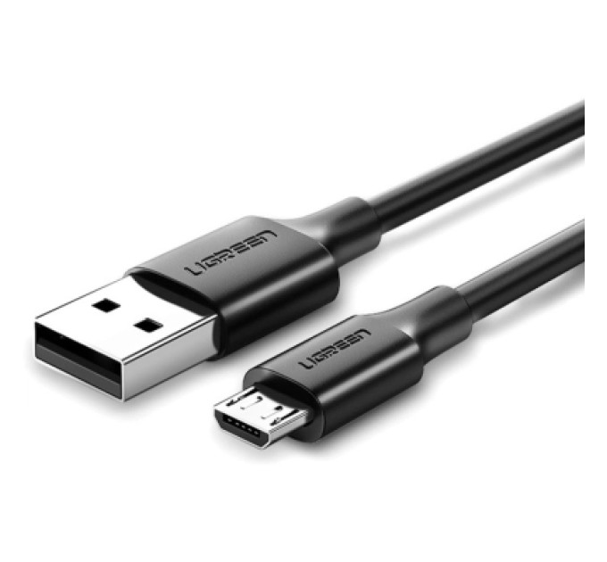 Ugreen Дата кабель USB 2.0 AM to Micro 5P 0.5m 2A US289 black Ugreen (60135)