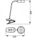 Настільна лампа Philips LED Reading Desk lamp Donutclip білий (929003179707)