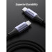 Ugreen Дата кабель USB-C to USB-C 1.0m 240W US535 space gray Ugreen (15311)
