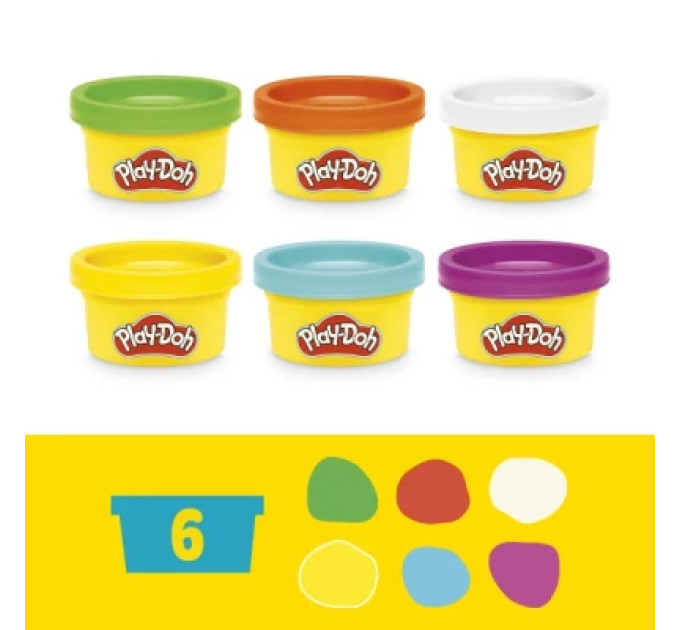 Hasbro Набір для творчості Hasbro Play-Doh Основи E8533 Fundamentals numbe (E8530_E8533)