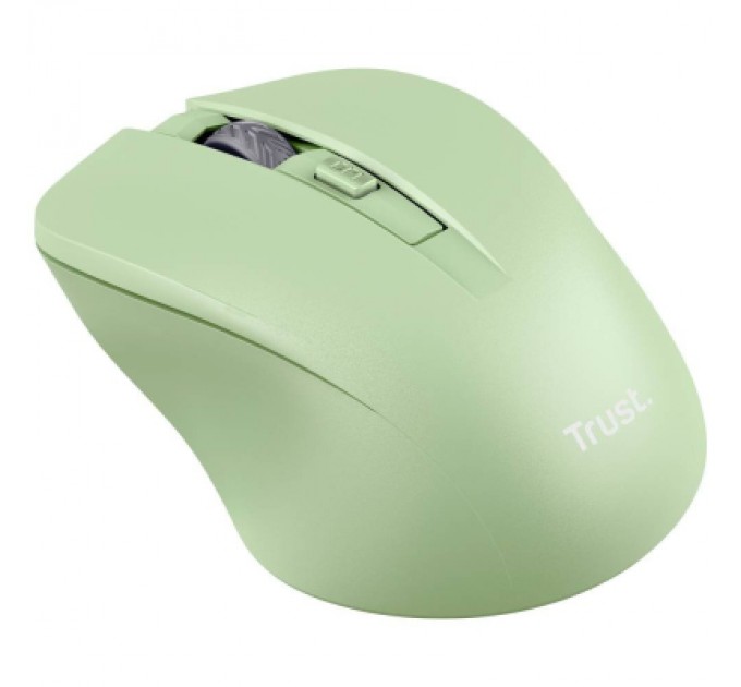 Мишка Trust Mydo Silent Wireless Green (25042)