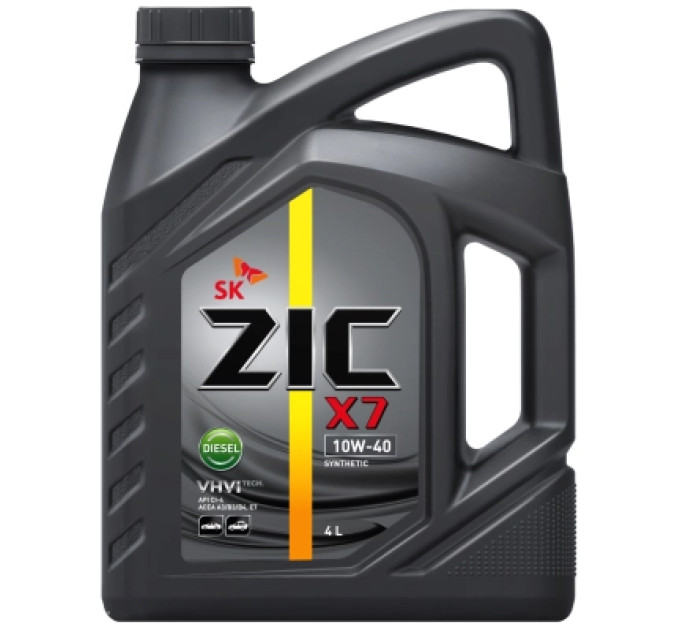ZIC Моторна олива ZIC 10W-40 X7 DIESEL 4л (162654)