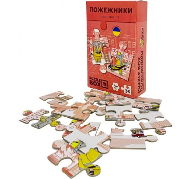 Пазл JoyBand набір Пожежники 36 елементів (PB04)