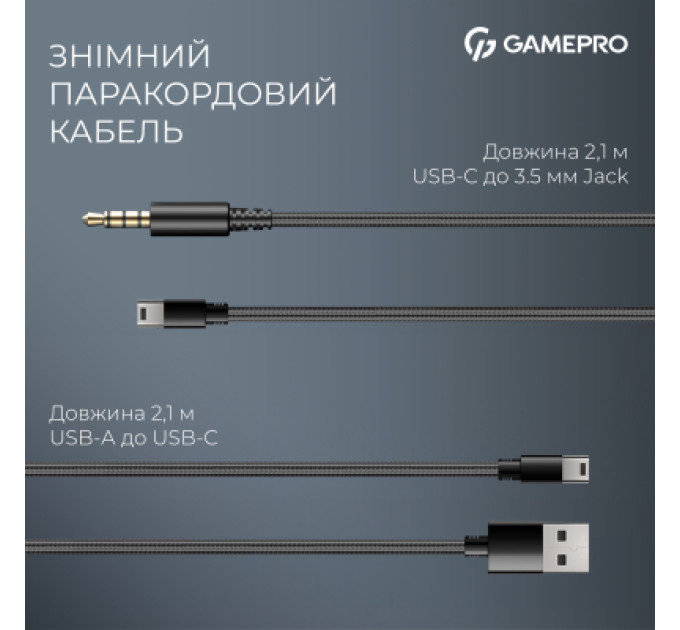 GamePro Навушники GamePro Asgard Freya Black (HS145B)