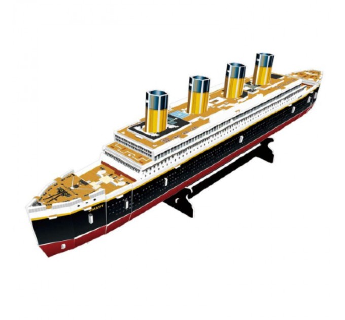 Пазл Cubic Fun Тривимірна головоломка-конструктор Титанік (T4012h)