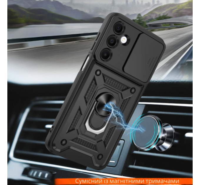 BeCover Чохол до мобільного телефона BeCover Military Samsung Galaxy S25 FE SM-S731 Black (714385)