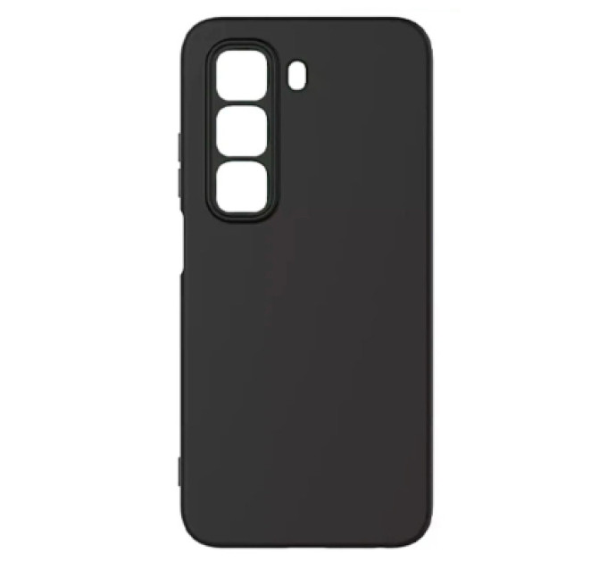 BeCover Чохол до мобільного телефона BeCover Silicone Infinix Hot 60i (X6730) Black (714401)