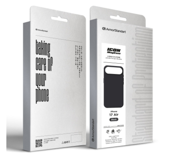 Armorstandart Чохол до мобільного телефона Armorstandart ICON2 MagCase Apple iPhone 17 Air Black (ARM86250)