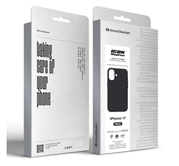 Armorstandart Чохол до мобільного телефона Armorstandart ICON2 MagCase Apple iPhone 17 Black (ARM86247)