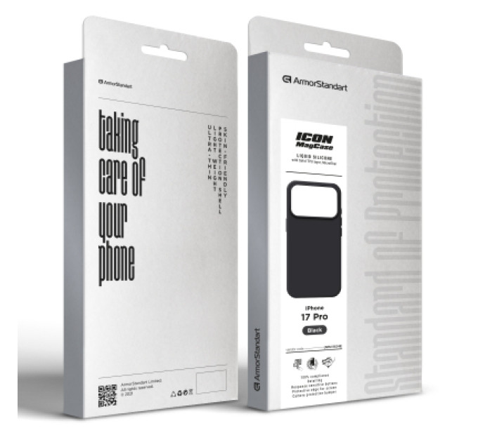Armorstandart Чохол до мобільного телефона Armorstandart ICON2 MagCase Apple iPhone 17 Pro Black (ARM86248)