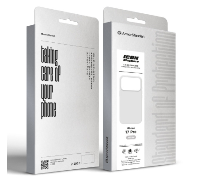 Armorstandart Чохол до мобільного телефона Armorstandart ICON2 MagCase Apple iPhone 17 Pro White (ARM86678)
