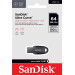 SanDisk USB флеш накопичувач SanDisk 64GB Ultra Curve Black USB 3.2 (SDCZ550-064G-G46)