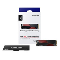 Накопичувач SSD M.2 2280 2TB 990 PRO with Heatsink Samsung (MZ-V9P2T0GW)