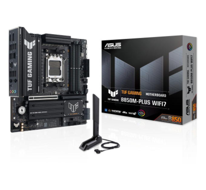 ASUS Материнська плата ASUS TUF GAMING B850M-PLUS WIFI7