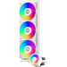 PcCooler Система рідинного охолодження PcCooler СРО PсCOOLER DA360 PRO ARGB білий IntelLGA 20XX/1700/1200/115X/1851 AMD AM5/AM4 (DA360 Pro ARGB Digital WH)