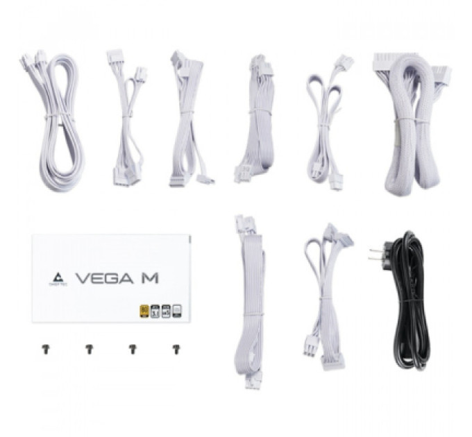 Chieftec Блок живлення Chieftec 1000W VEGA M WHITE (PPG-1000-CW)