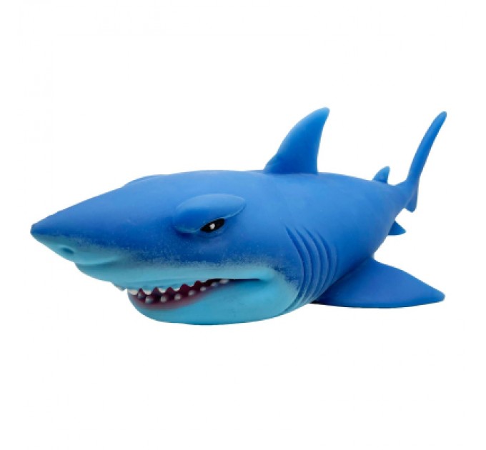 Антистрес #sbabam Стретч-іграшка у вигляді тварини – Гігантська акула (синя) (66/CN21-2)