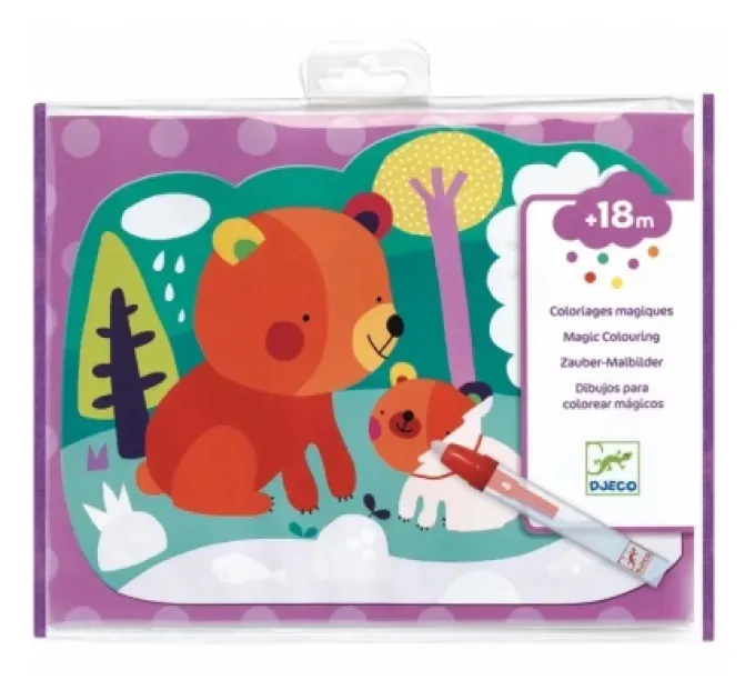 Набір для творчості Djeco Малювання водою Що заховано у лісі (DJ09064)