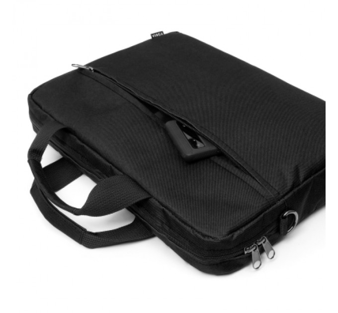 Сумка для ноутбука Vinga 14" NB1402 Black, white print (NB1402UWBK)