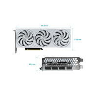 Відеокарта GF RTX 5070 12GB GDDR7 White OC Palit (NE75070U19K9-GB2050W)