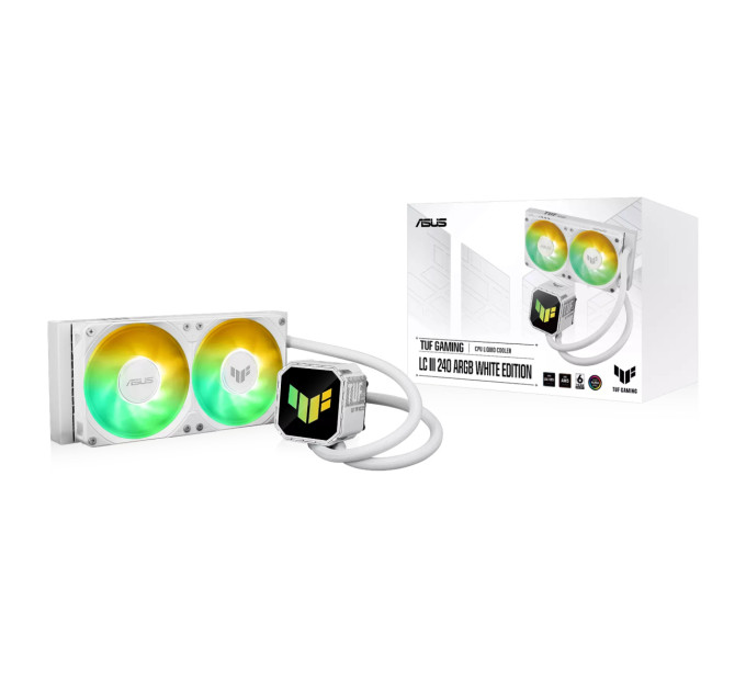 ASUS Система водяного охолодження Asus TUF Gaming LC III 240 ARGB White (90RC01J2-B0EAY0)