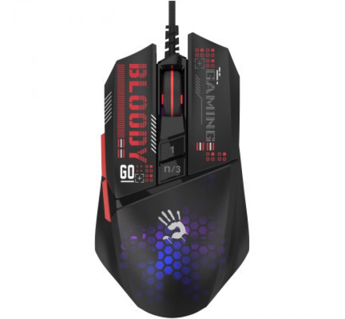 A4Tech Мишка A4Tech Bloody W60 Max Mini RGB Activated USB Honeycomb (Bloody W60 Max Mini Honeycomb)