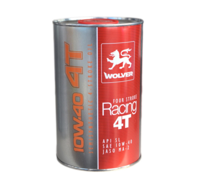Wolver Моторна олива Wolver FOUR STROKE RAСING 4T 10W-40 1л (4260360940422)