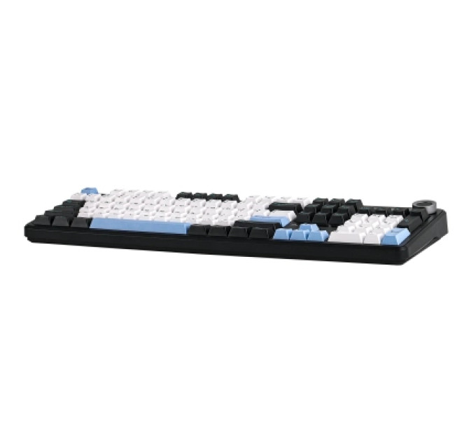 Aula Клавіатура Aula F108 Pro Wireless/Bluetooth UA Black/Blue (6978080501295)