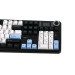 Aula Клавіатура Aula F108 Pro Wireless/Bluetooth UA Black/Blue (6978080501295)