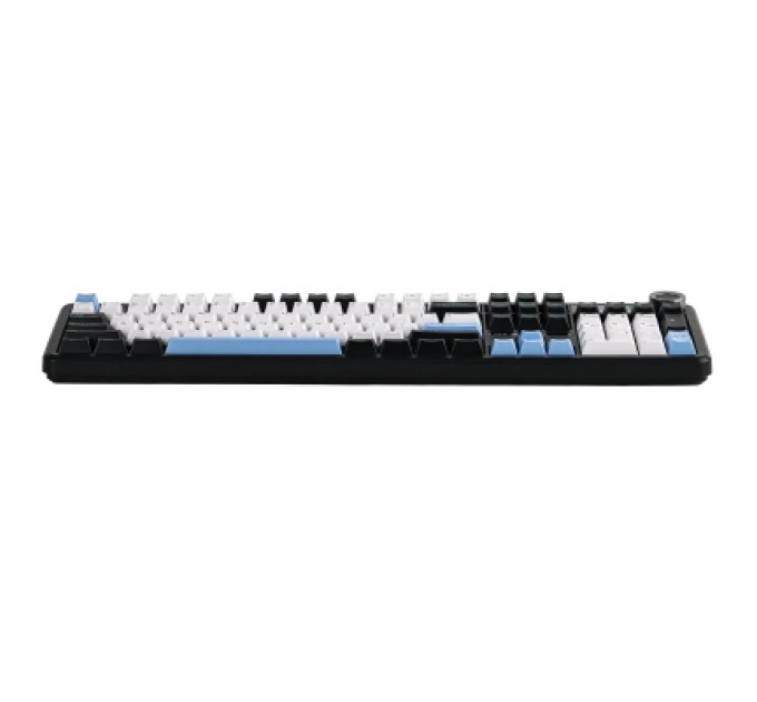 Aula Клавіатура Aula F108 Pro Wireless/Bluetooth UA Black/Blue (6978080501295)