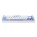 Aula Клавіатура Aula F75 MAX Wireless/Bluetooth UA White/Blue (6978080501158)