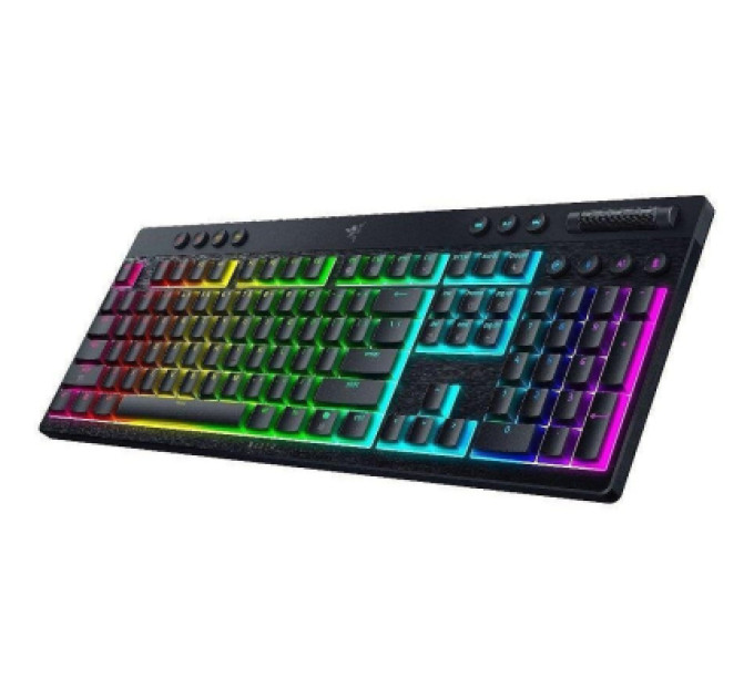 Razer Клавіатура Razer BlackWidow V4 Low-Profile Wireless/Bluetooth/USB Orange switch UA Black (RZ03-05270800-R3M1)