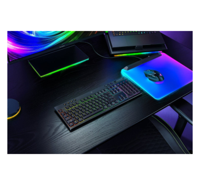 Razer Клавіатура Razer BlackWidow V4 Low-Profile Wireless/Bluetooth/USB Orange switch UA Black (RZ03-05270800-R3M1)