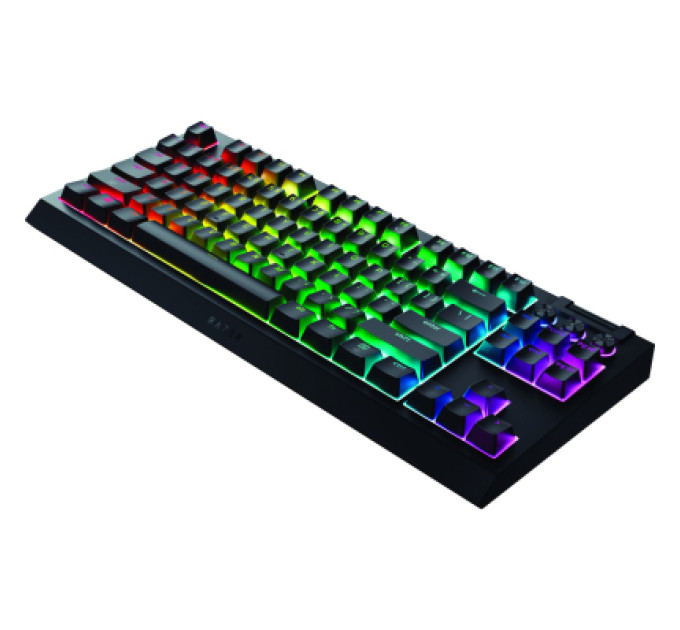 Razer Клавіатура Razer BlackWidow V4 Low-Profile TKL Wireless/Bluetooth/USB Orange switch UA Black (RZ03-05450700-R3M1)