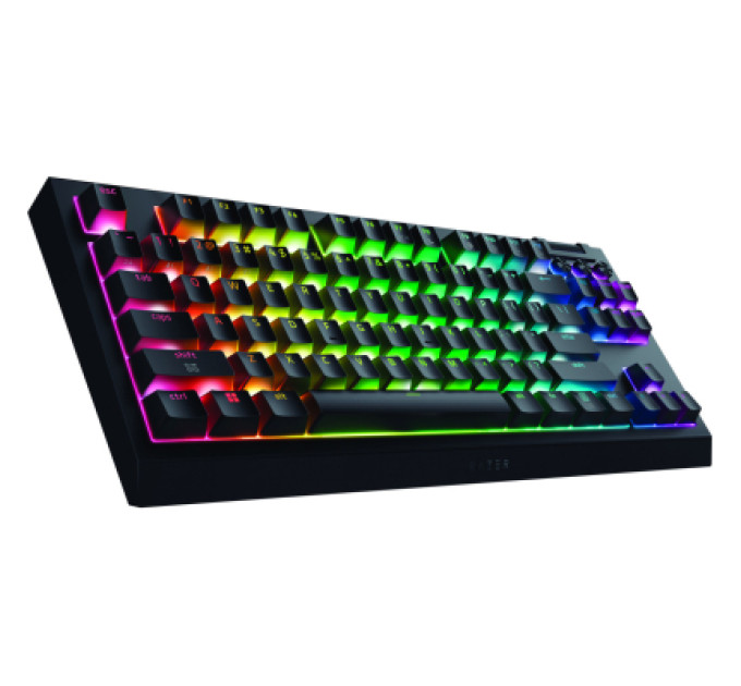 Razer Клавіатура Razer BlackWidow V4 Low-Profile TKL Wireless/Bluetooth/USB Orange switch UA Black (RZ03-05450700-R3M1)