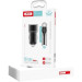 XO Зарядний пристрій XO 1xUSB + cable USB to USB-C TZ09 black (6920680873500)