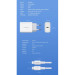 Ugreen Зарядний пристрій Ugreen CD137 Type-C PD 20W Charger (White) (60450)