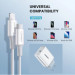 Ugreen Зарядний пристрій Ugreen CD137 Type-C PD 20W Charger (White) (60450)