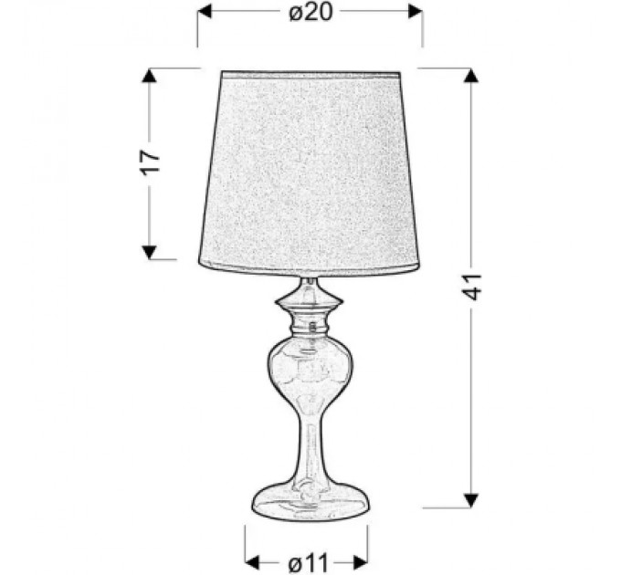 Candellux Настільна лампа Candellux 41-11718 BERKANE (41-11718)