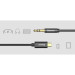 Baseus Кабель мультимедійний USB-C to 3.5mm M 1.2m black Baseus (CAM01-01)