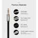 Ugreen Кабель мультимедійний 3.5mm M to 2xRCA M 1.0m AV116 black Ugreen (10749)