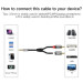 Ugreen Кабель мультимедійний 3.5mm M to 2xRCA M 1.0m AV116 black Ugreen (10749)