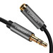 Ugreen Кабель мультимедійний 3.5mm M to 3.5mm F 2.0m AV118 gray Ugreen (10594)