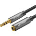 Ugreen Кабель мультимедійний 3.5mm M to 3.5mm F 2.0m AV118 gray Ugreen (10594)