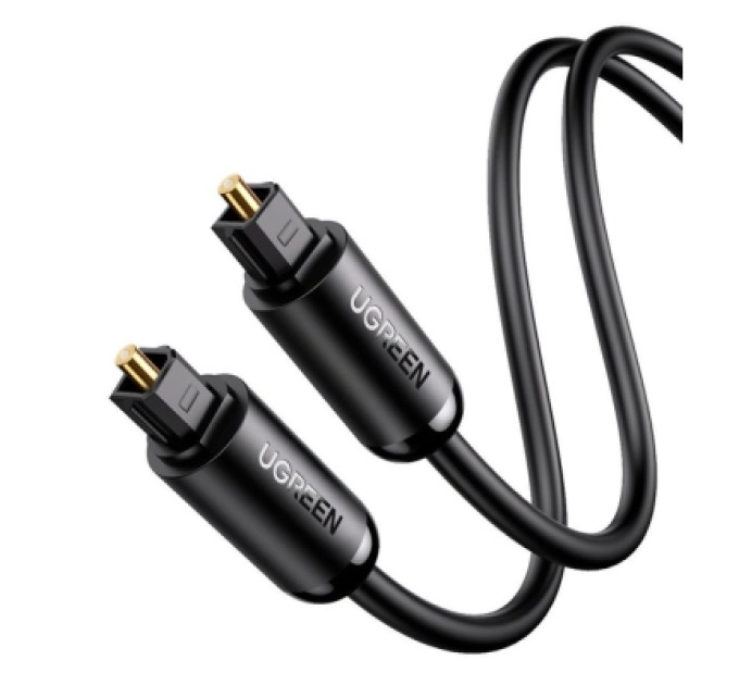 Ugreen Кабель мультимедійний Optical Toslink 1.0m AV122 black Ugreen (70890)