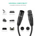Ugreen Кабель мультимедійний XLR M to XLR F 2.0m AV130 black Ugreen (20710)