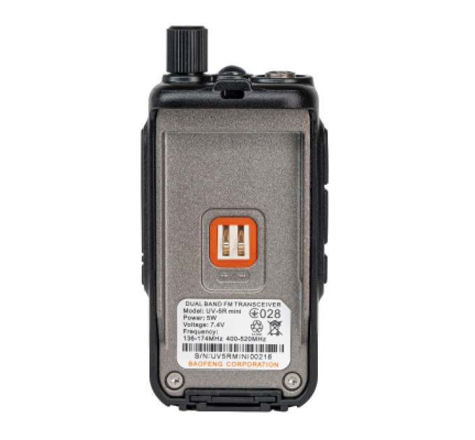 Baofeng Портативна рація Baofeng UV-5R MINI Orange (UV-5R_MINI_Orange)