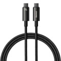 Baseus Дата кабель USB-C to USB-C 1.0m 240W Black Baseus (CAWJ040001)